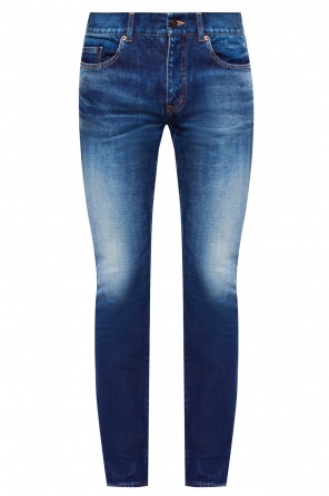 Jeansy ze zwężanymi nogawkami, zdjęcie 1 Jeansy ze zwężanymi nogawkami od Saint Laurent